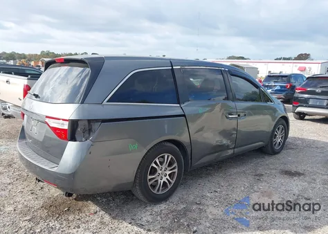 2012 Honda Odyssey Ex-L из США, поврежденный, VIN 5FNRL5H61CB059231